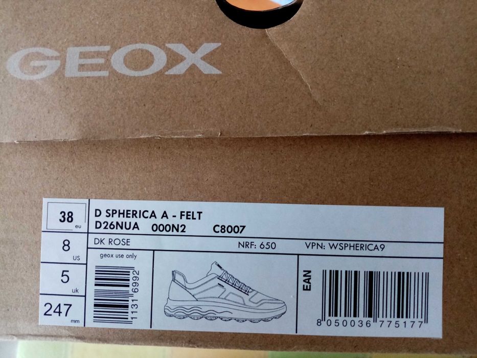 NOVOS - GEOX sapatilhas
