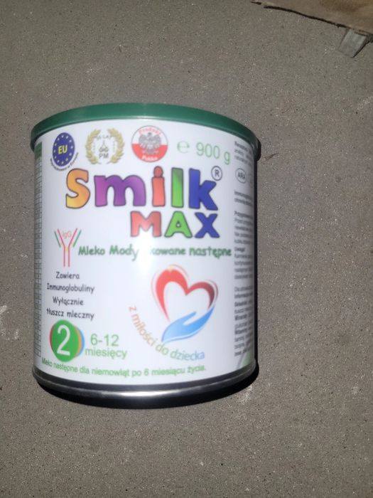 Smilk max Mleko.