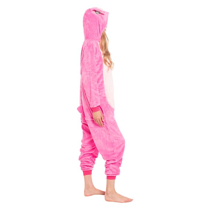 Piżama Damska Kombinezon Kigurumi Onesie Stich Różowy 175-185 cm XL