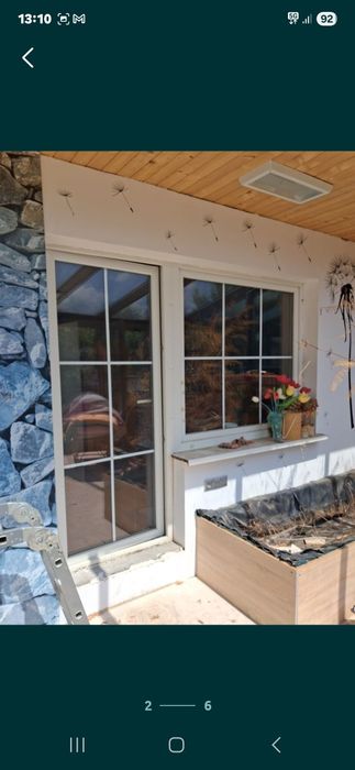 Okno 146x140 plastik