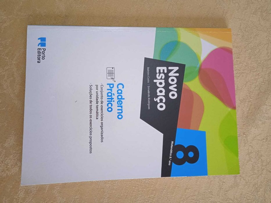 caderno Novo Espaço 8 - 8 ano (NOVO)
