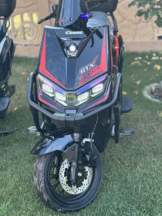 Електроскутер Corso Widget 2500W 72V/32Ah ЛІТІЙ-ЗАЛІЗО-ФОСФАТНА  БАТАР