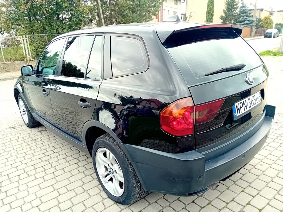 Bmw X3 2.0 150 km.  Skórzana tapicerka. 4x4 idealna na zimę.