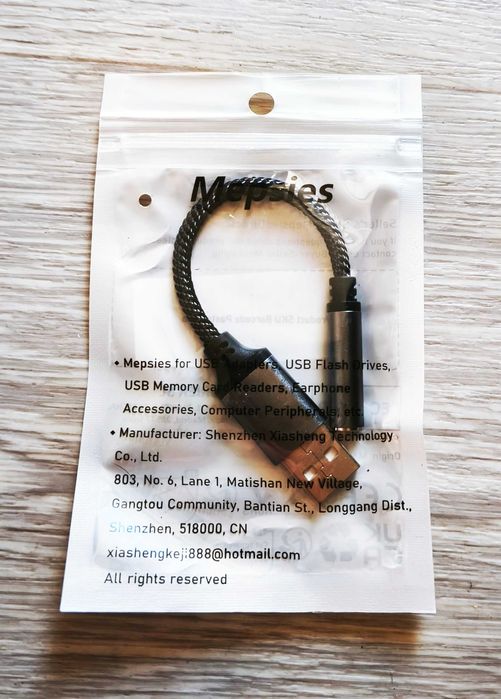 Adapter Audio z USB na Jack 3,5 mm - Karta Muzyczna USB - NOWY -