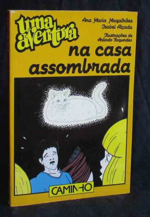 Livro Uma Aventura na Casa Assombrada 1ª edição Caminho
