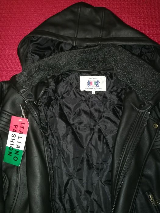 Nowa Kurtka z ekoskóry