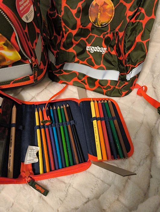 Ergonomiczny plecak Ergobag zestaw piórnik worek torba