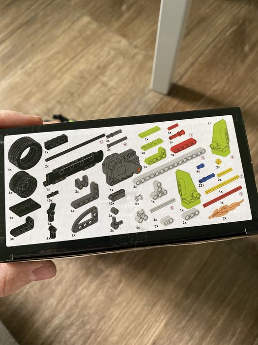 Конструктор TECHNIC как Lego Зеленый Гоночный Автомобиль