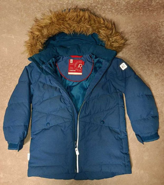 Теплий Пуховик Reima Хлопчик 116 оригінал. Ідеальна Зима= куртка Рейма