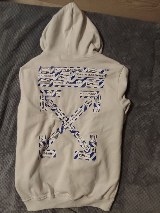 Off WHITE худи в белом цвете