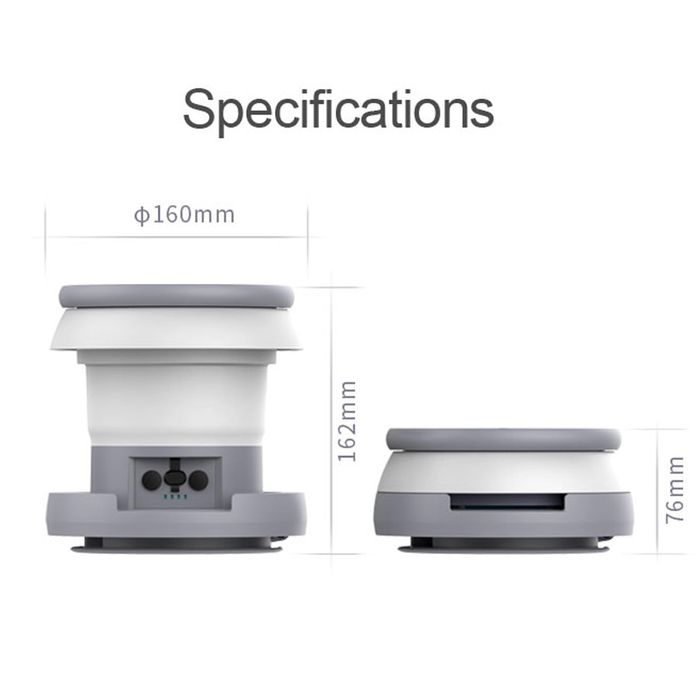 Bidet podróżny z latarką i prysznicem wbudowany akumulator nowy