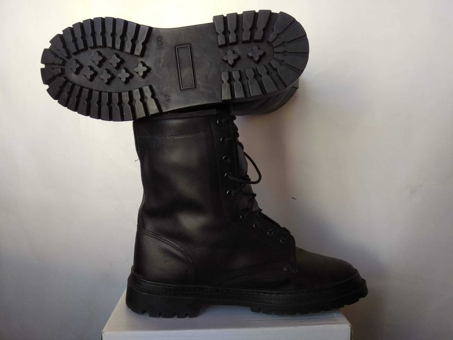 Берцы черные 46 размер для стопы 30 см