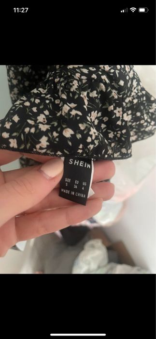 Sukienka letnia hiszpanka Shein rozmiar S