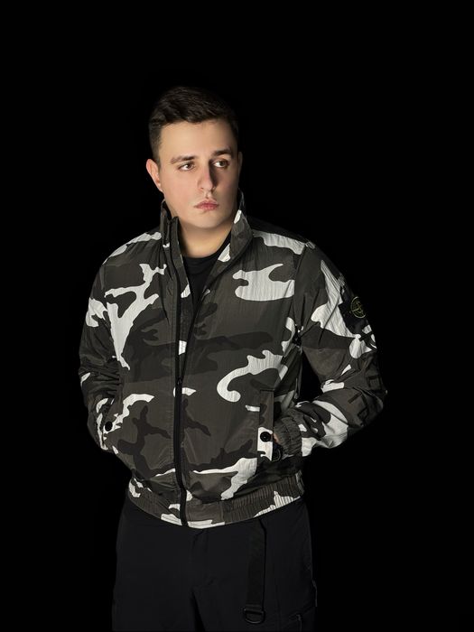 Stone island supreme snow camo nylon track jacket оригинал: 17 000