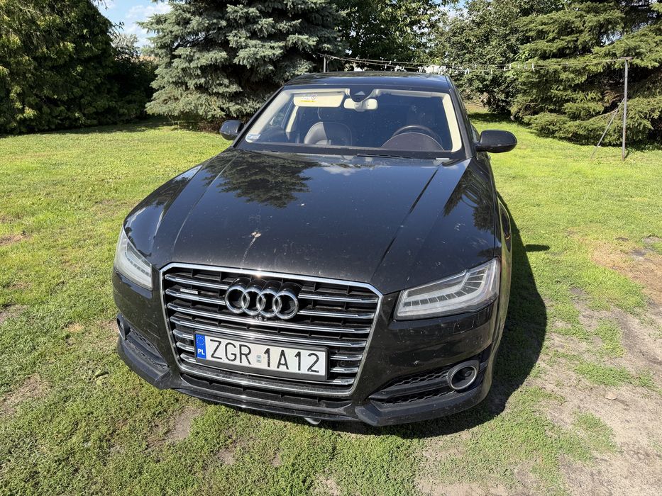 Audi a8d4 lift uszkodzony silnik.