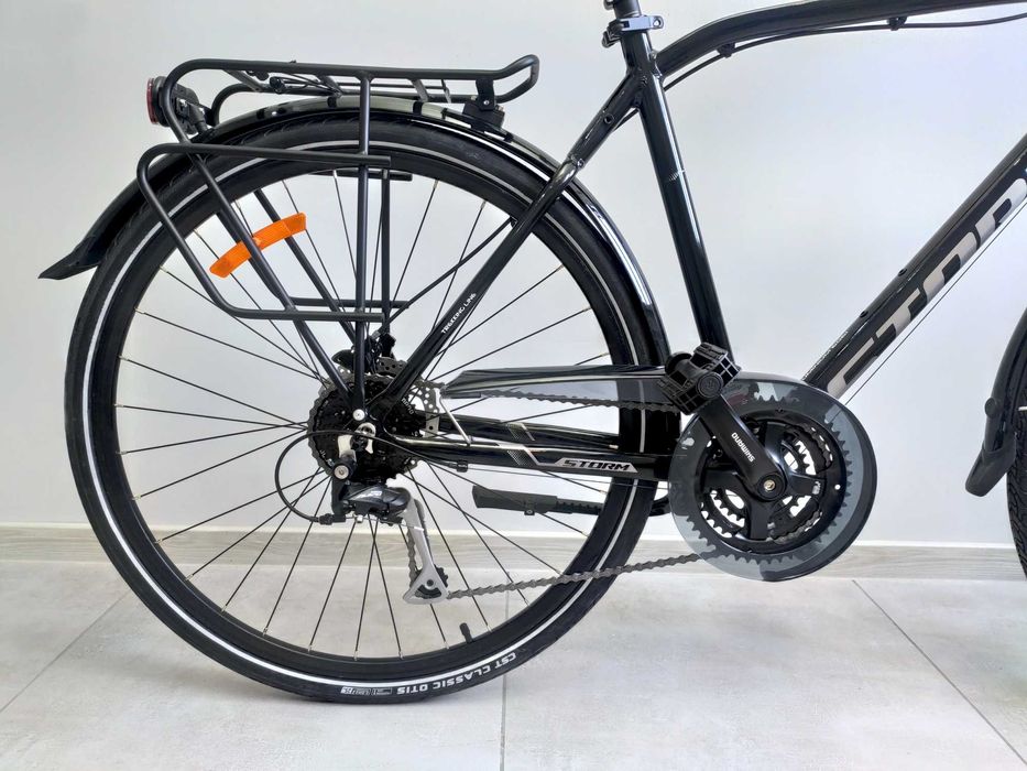 Rower Trekkingowy męski Storm Marathon 8.0 Turystyczny Hydraulika