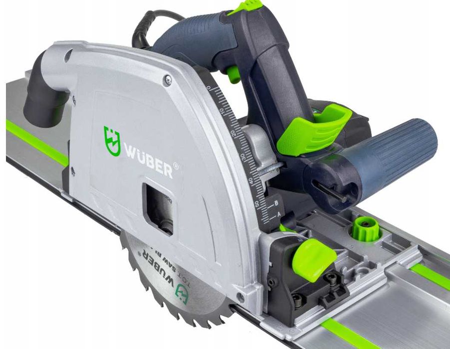 Piła Wgłębna Zagłębiarka 1200W Zestaw Z Szynami 140cm Tarcza NOWA