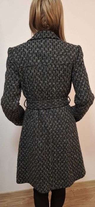 Debenhams Collection - Płaszcz zimowy z paskiem