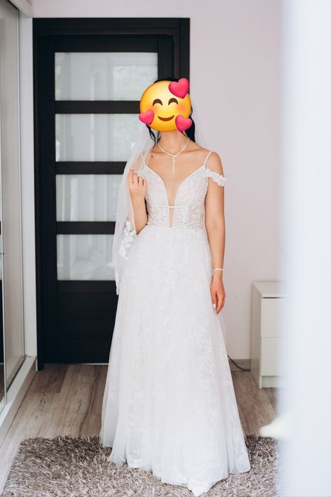 Suknia ślubna biała