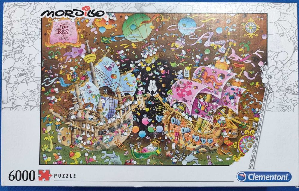 Puzzle montado - 6000 peças