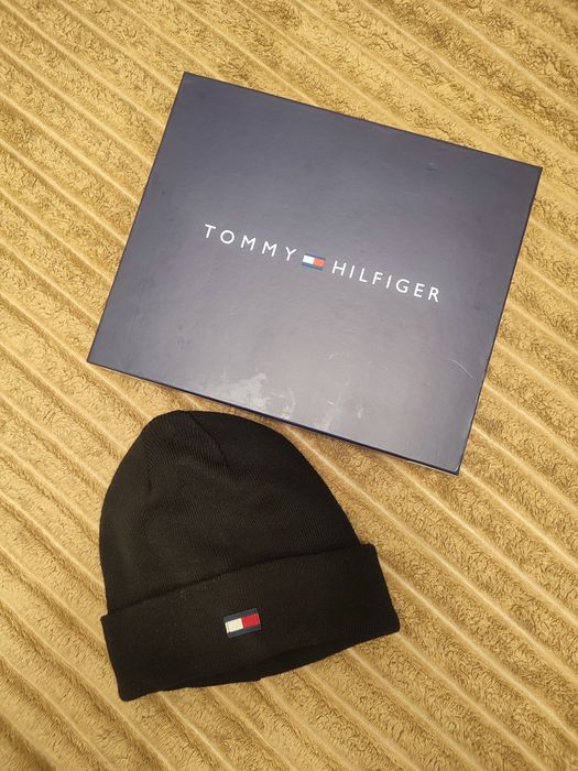 Оригінал набір шапка і шарф Tommy Hilfiger