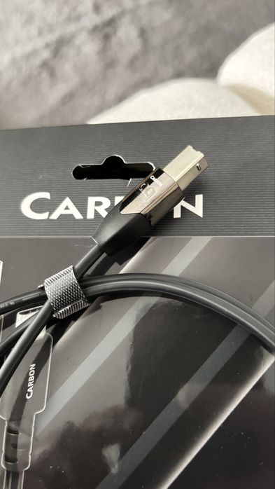 Cabo USB -C plug  to B Plug Audioquest Carbon