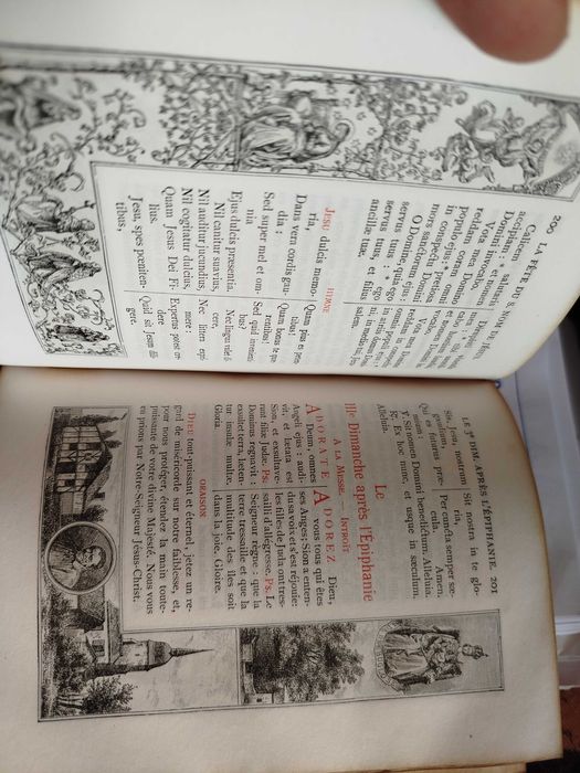 Missal de Notre Dame, França, 1910 RARO