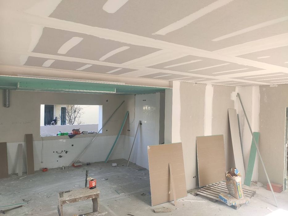 Tetos falsos em pladur