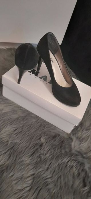 Czółenka Margo zamsz szpilki  r.39