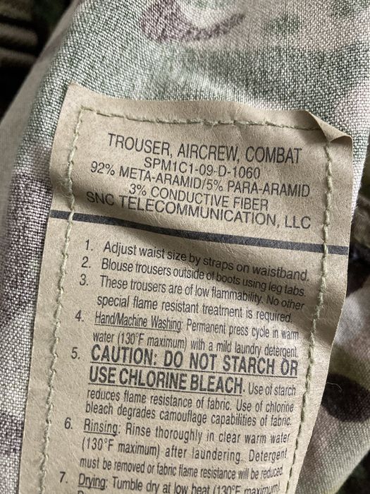 Негорюча уніформа Army Aircrew Combat Uniform Multicam Small-Short