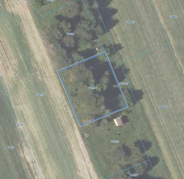 Sprzedam działkę rolną 1000 m2 Oliszki