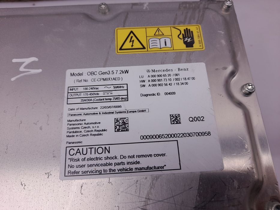 Bateria MERCEDES-BENZ GLE (V167)