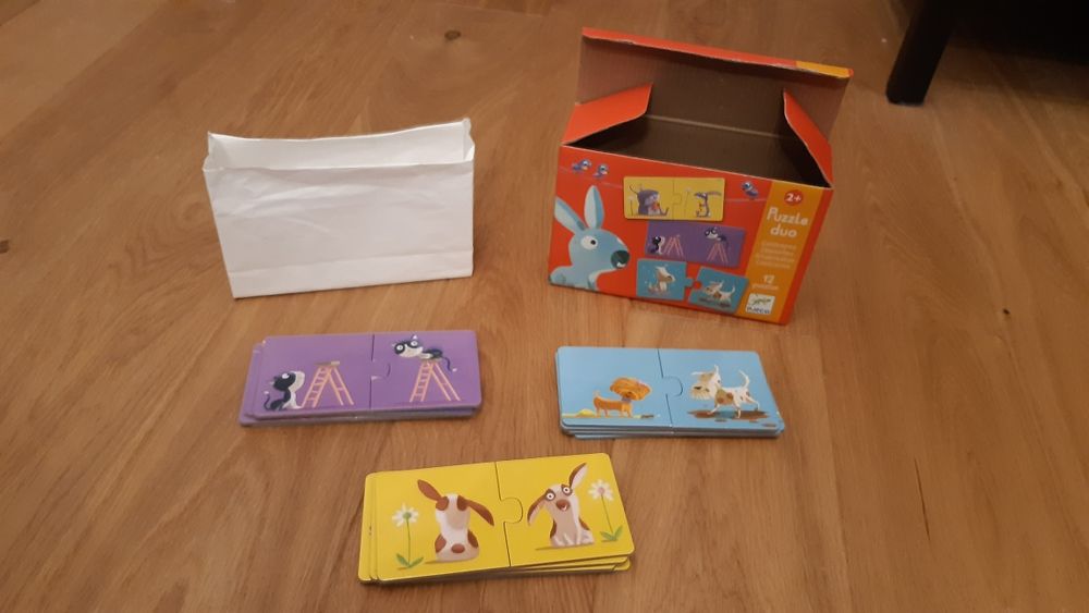 Puzzle duo Djeco (przeciwieństwa)
