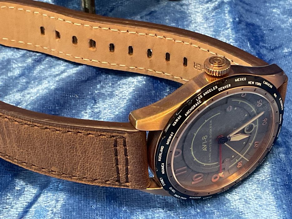 Relógio AVI 8 Quartz avó Lancaster