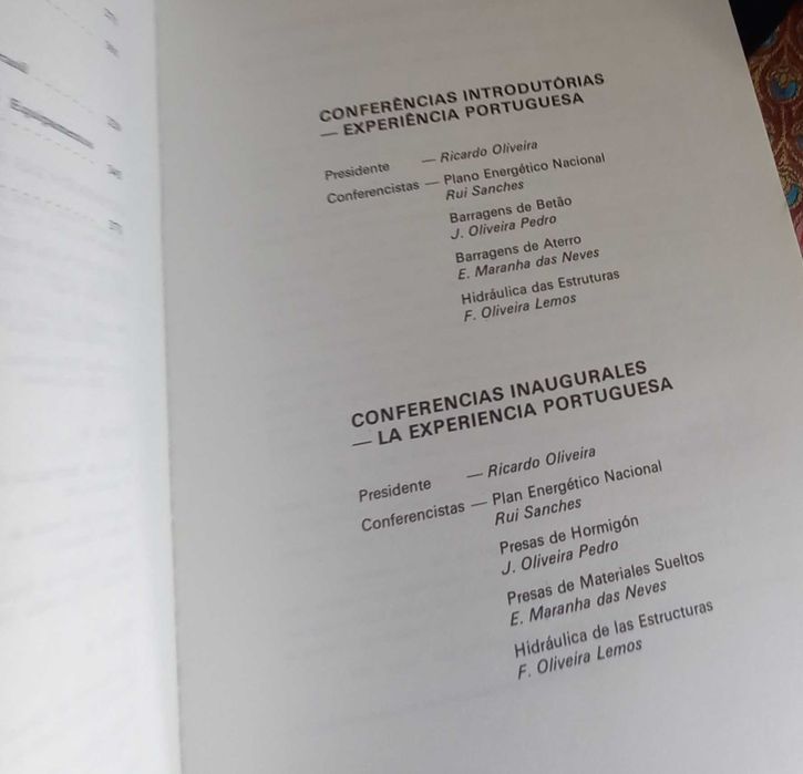 Conferência ibero americana sobre aproveitamentos hidráulicos LNEC