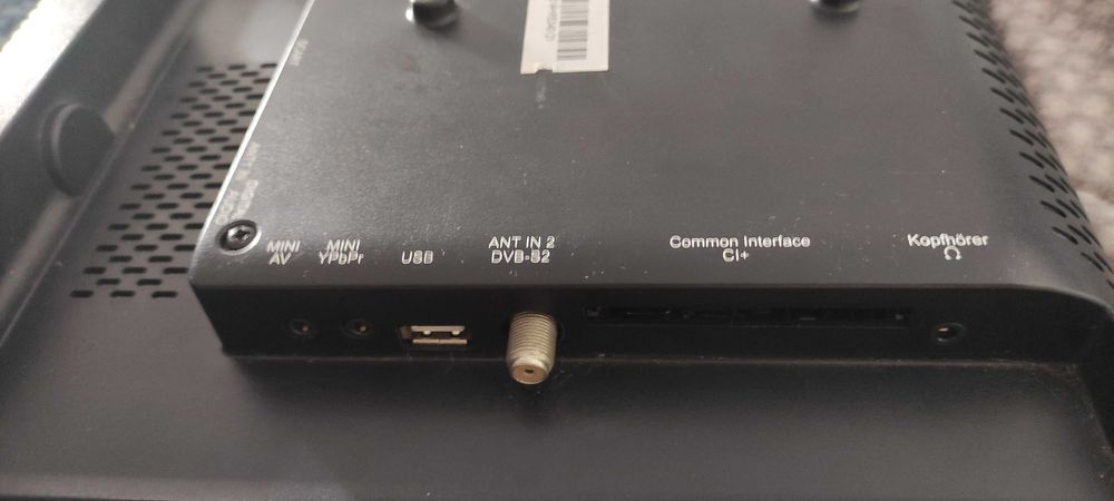 Televisão TV LCD Megasat CTV 16 Plus 12V TDT Cabo e Satélite