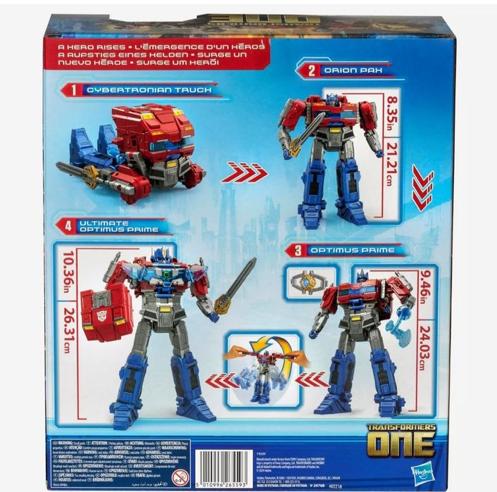 Transformers Figure - Optimus Prime / Bumblebee (with light and sound)64738754044419122