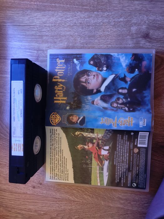 Cassette VHS Harry Potter e a Pedra Filosofal