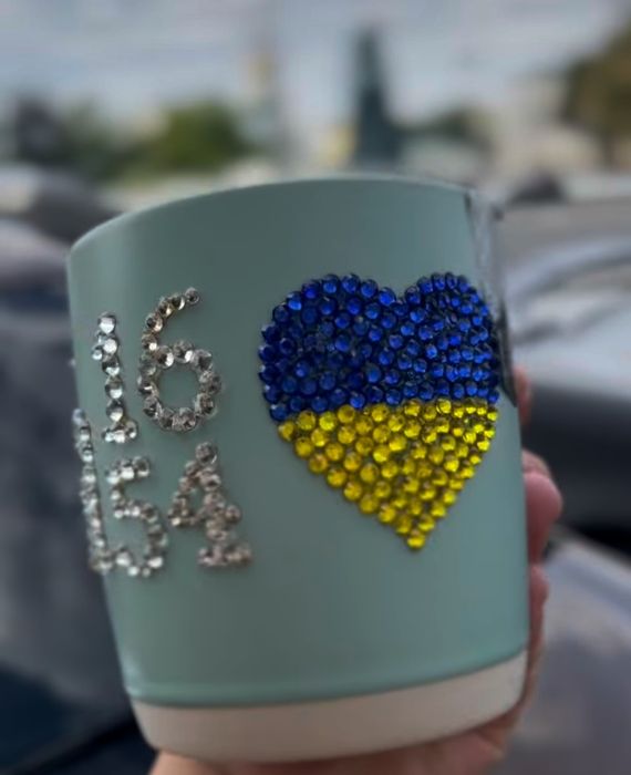 Чашки инкрустация