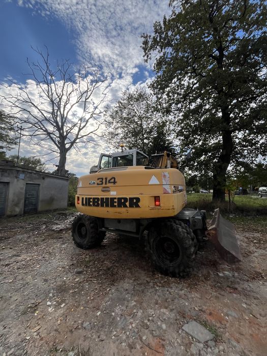 Liebherr 314 koparka kołowa