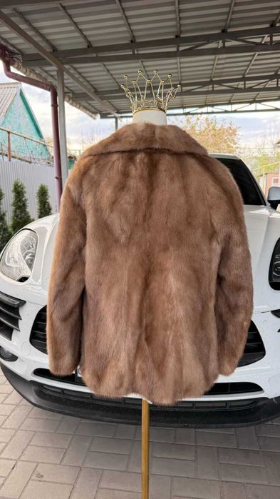 Шикарна норкова шуба , НОВА, Класика , SAGA FURS