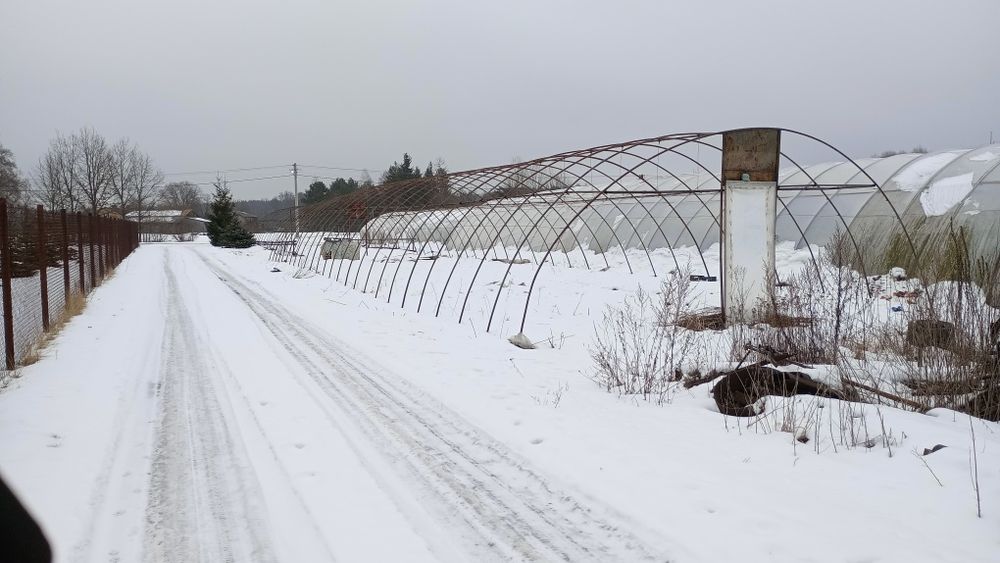 Konstrukcja stalowa namiotu foliowego