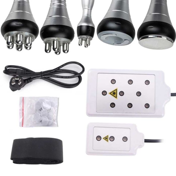 MAQUINA CAVITAÇÃO 6 EM 1 LIPO LASER + RF + VACUO