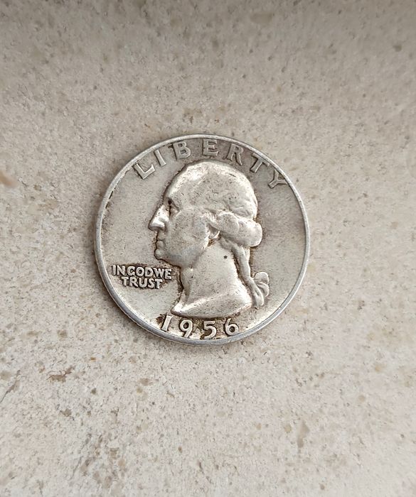 Moeda em prata 0,900 U S A