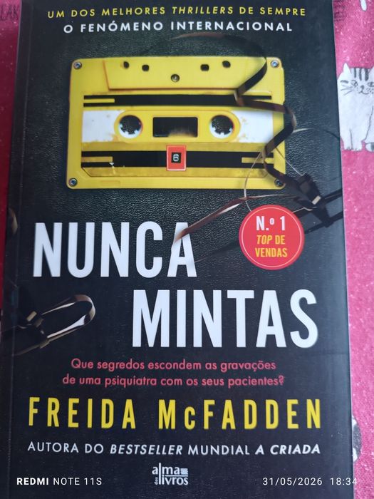 Livro NOVO NUNCA MINTAS de FREIDA McFADDEN