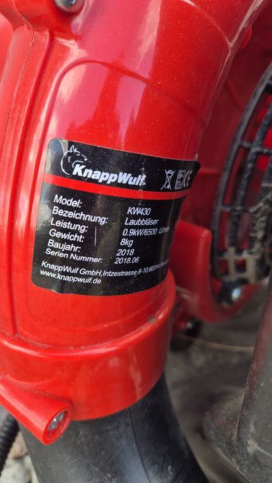 Dmuchawa spalinowa KnappWulf KW430