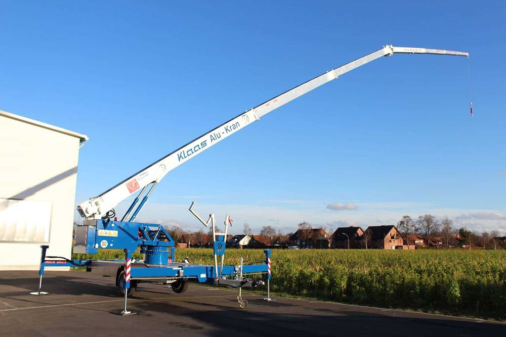 Klaas K23-33 RS diesel, dźwig dekarski na przyczepie DMC 3,5t., nowy