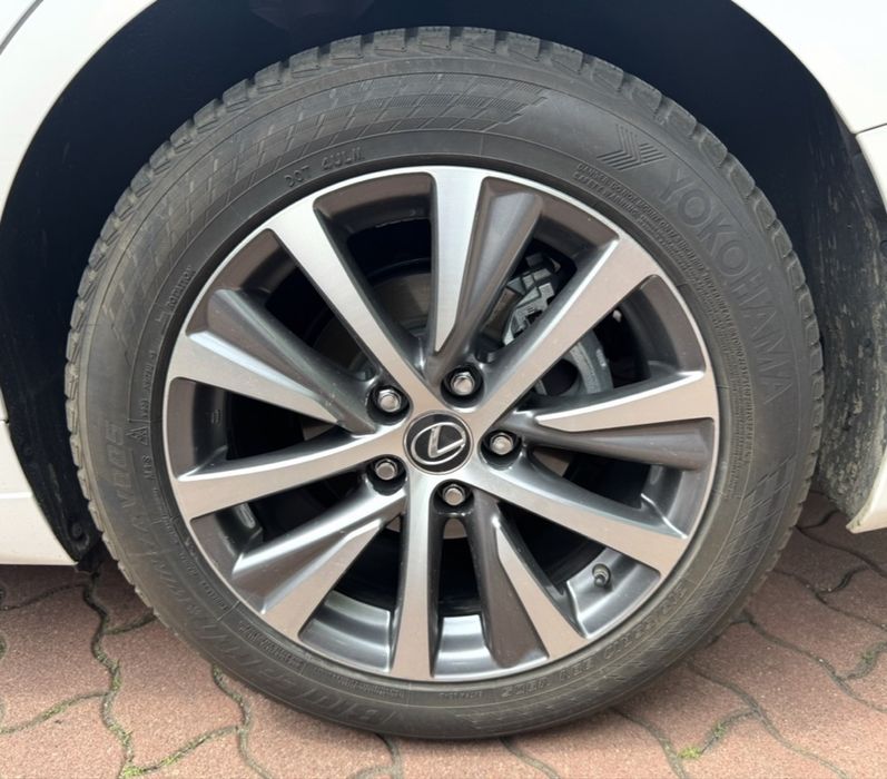 Felgi Lexus R17 oryginalne + opony lato/zima + kontrola cisnienia