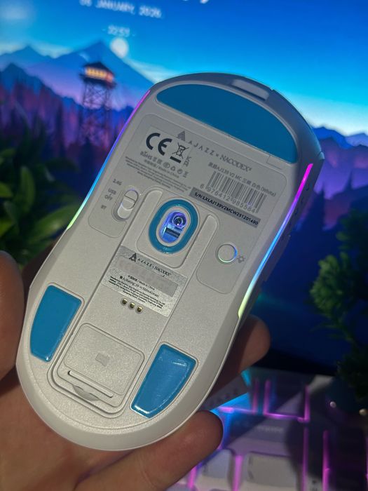 Ajazz AJ139 V2 MC White  мишка миша