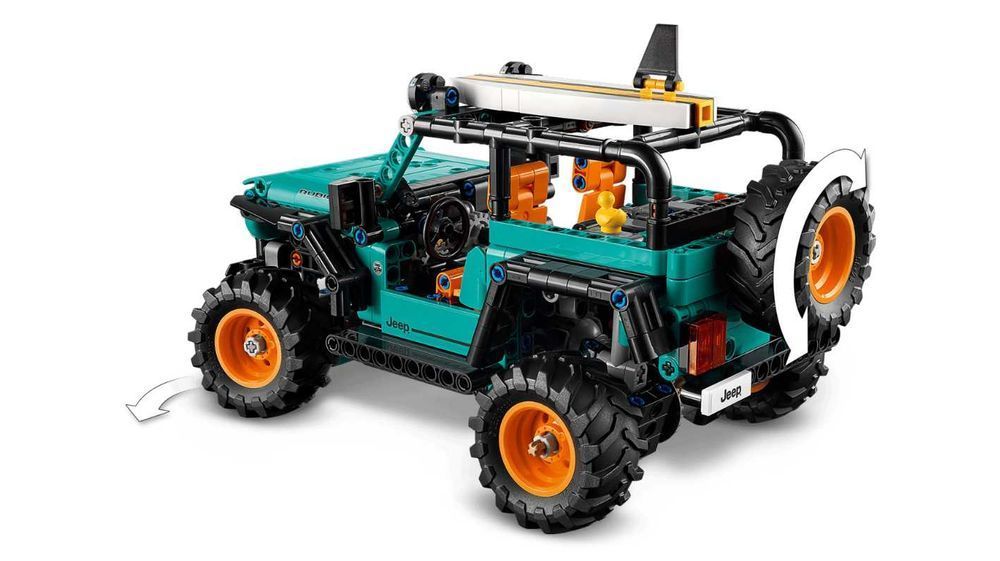 Klocki LEGO Technic 42227 SUV Jeep® Wrangler Rubicon